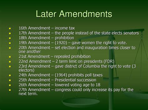 The Amendments Unit Ppt Download