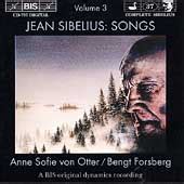 Sibelius Songs Vol 3 Anne Sofie Von Otter Bengt Forsberg