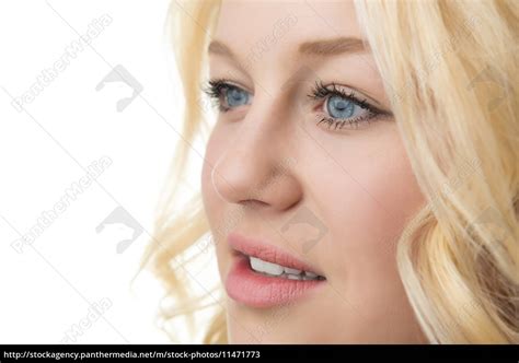 Porträt blonde Mädchen Lizenzfreies Bild Bildagentur PantherMedia