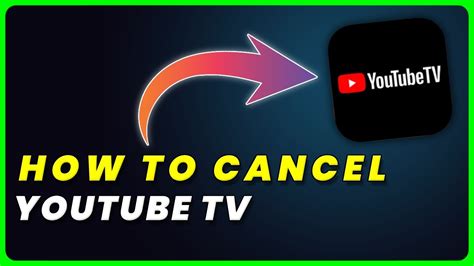 How To Cancel YouTube TV Subscription YouTube