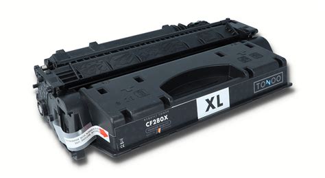 Tonoo Toner Ersetzt HP CF280XD 80X Schwarz Doppelpack XL