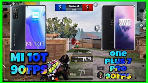 OMG Mi 10T VS ONE PLUS 7 PRO PUBG TEST TDM Android 90FPS YouTube