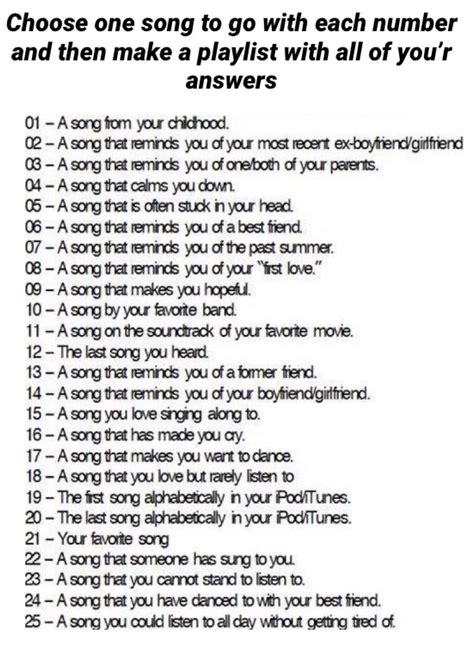 Instagram Playlist Challenge English Grammar Worksheets Playlist Songs