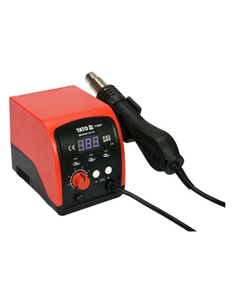 Yato Stacja Hot Air Moc W Led Bezszczotkowy Wentylator Yt