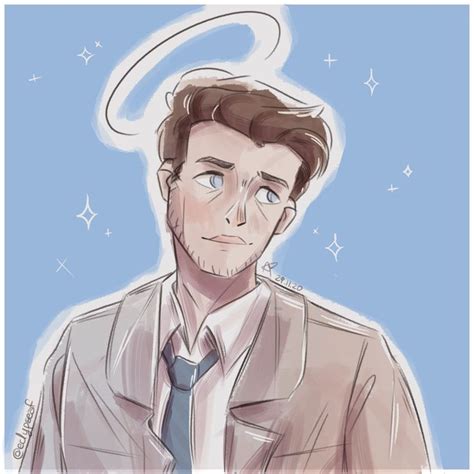 Pin By Christina On Castiel Angel Of Thursday Destiel Fanart