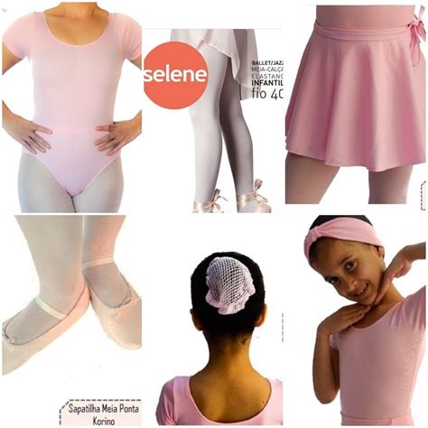 Kit Roupa De Ballet Infantil Pe As Em Promo O Ofertas Na Americanas