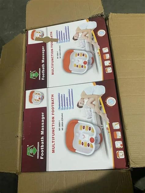 Orange Plastic Foot Bath Massager At Rs 1450piece In New Delhi Id 26739093962