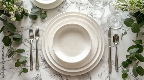 Indulge In Timeless Elegance With Our White Dinnerware Set Elevate