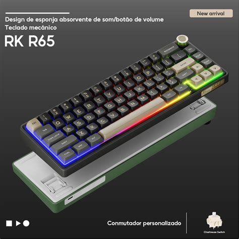 Rk Royal Kludge Rk R Gasket Wired Hot Swapple Mechanical Keyboard Shopee Philippines