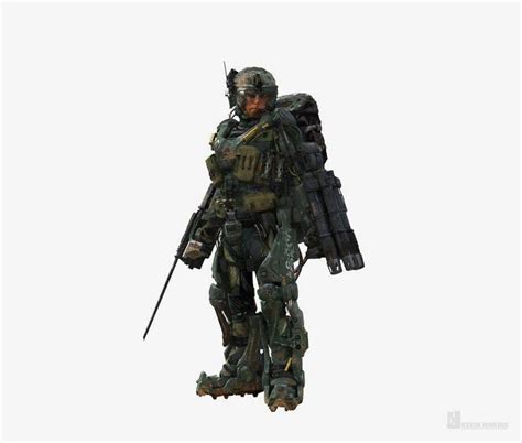 Exosuit And Mimic Concept Art For Edge Of Tomorrow Edge Of Tomorrow
