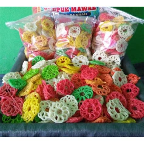 Jual Kerupuk Mentah Kerupuk Mawar Kerupuk Seblak Mentah Krupuk Bawang