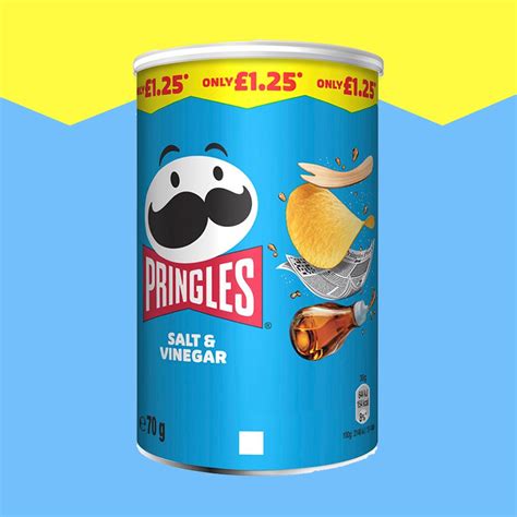 12x Pringles Salt And Vinegar Crisps Can 70g Retro Sweets Buy Sweets