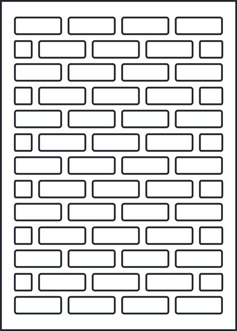 Bricks Stencil - Want2Scrap