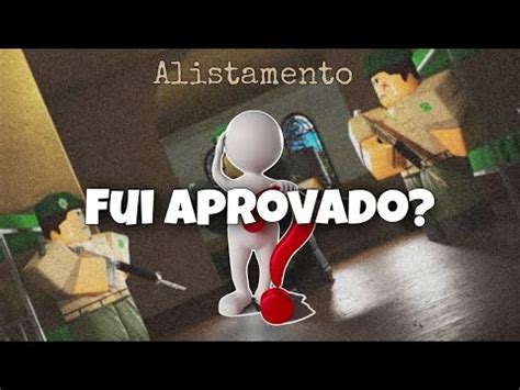 Me Alistei No Ex Rcito Brasileiro Fui Aprovado Youtube