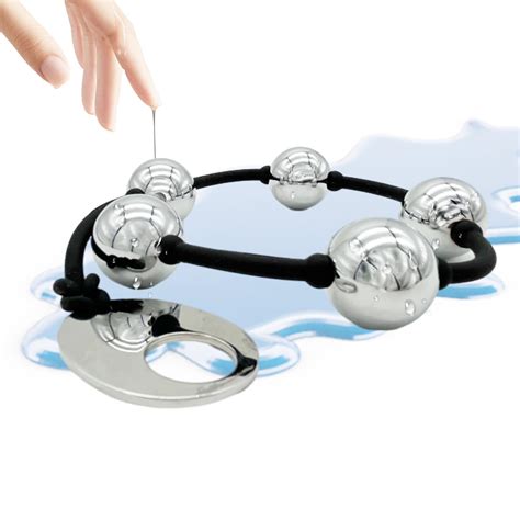 Amazon Metal Anal Beads Anal Butt Plug With 5 Anal Balls Anal