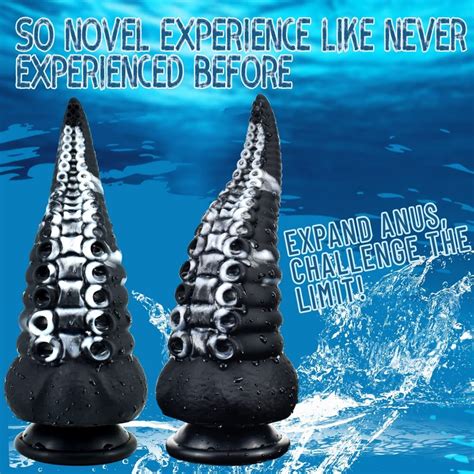 HUGE Tentacle Realistic Dildo Hands Free Suction Cup Anal Dong Sex Toy