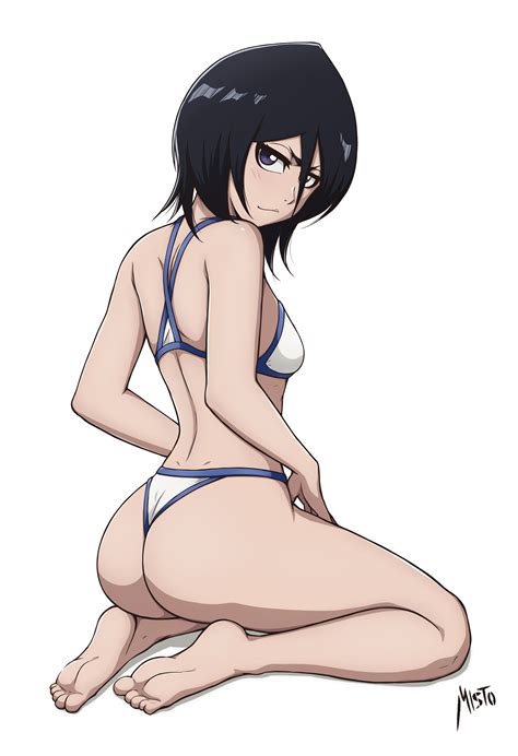 Mistowing Kuchiki Rukia Bleach Absurdres Commentary English Commentary Highres 1girl Ass