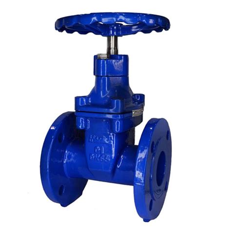 Ductile Iron Resilient Seat Gate Valve Non Rising Stem Maplef