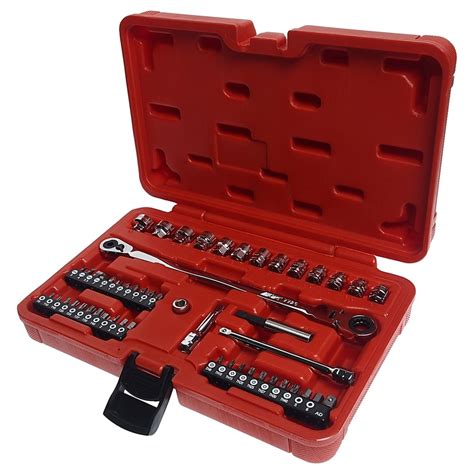 Набор бит и коротких головок JTC 1/4" с трещоточным ключом JTC-7726 ...