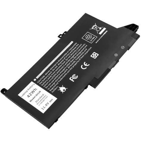 42wh Dj1j0 Laptop Battery For Dell Latitude 12 7280 E7280 7290 E7290 13