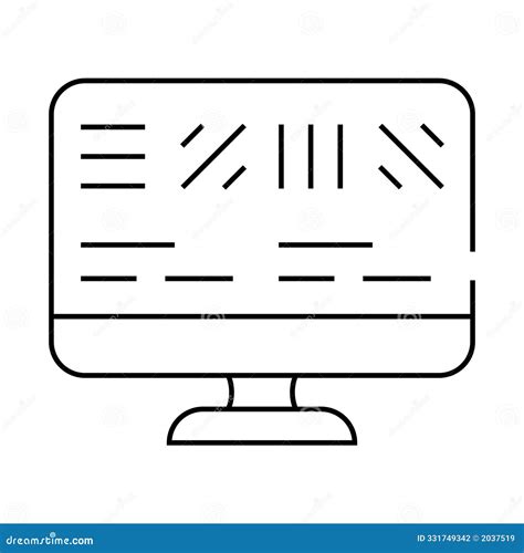 Eye Astigmatism Test Grid Oculist Vector Printable Chart Retina