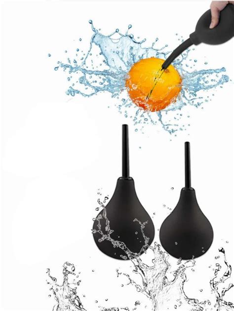 160ML Anal Douche Shower Large Capacity Syringe Douche Anal Vagina Rectal Enema Colon Irrigation