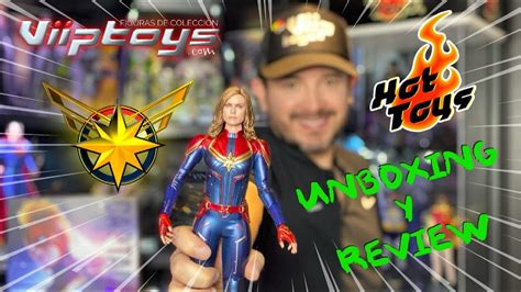 Hot Toys Captain Marvel Unboxing Review ESPAÑOL YouTube