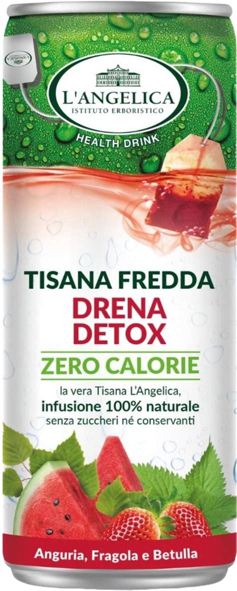 L Angelica Tisana Fredda Drena Detox 240 Ml Acquista Online A Prezzi