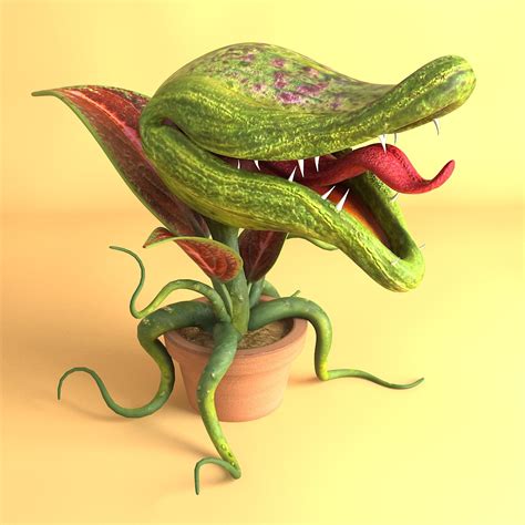 3d Monster Plant