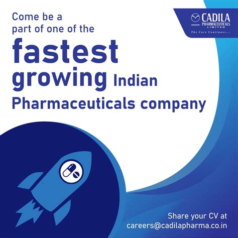 Cadila Pharmaceuticals Limited on LinkedIn: #career #pharmaceuticals # ...