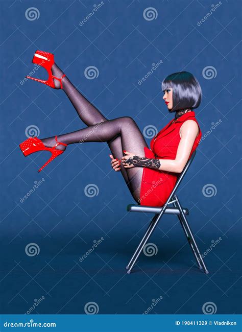 Belle Femme En Lingerie Et Les Bas Illustration Stock Illustration du rêve fuselage