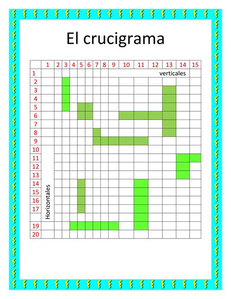Crucigrama El País