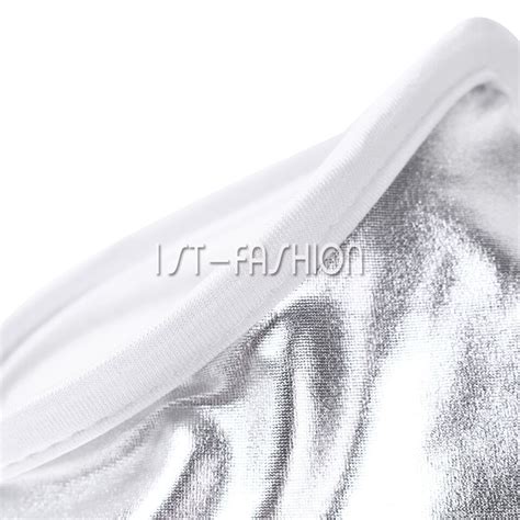 Sexy Mens Lingerie Patent Leather C String Bikini Briefs Underwear Underpants EBay