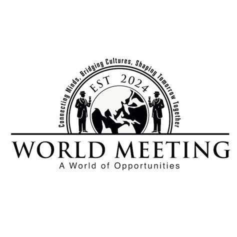 Premium Vector Global Business Conference Logo Design International