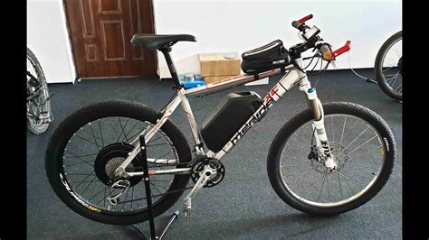 Rower Elektryczny Mxus 3k Turbo 60v 24ah Youtube