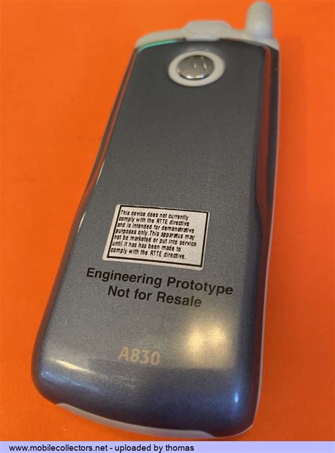 Motorola A830 Siemens Prototype