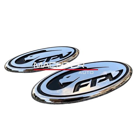 Fpv Fit For Ford Falcon Chrome Badge Set Fg Series Xr6 Xr8 Sedan Ute Turbo Barrax