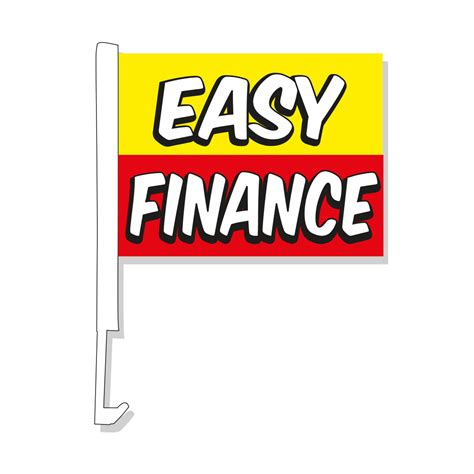 easy finance window flag auto visuals
