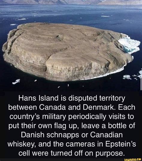 Hans Island Is Disputed Territory Between Canada And Denmark Each