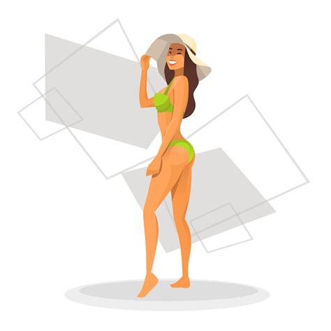 Vectores E Ilustraciones De Cuerpo Mujer Bikini Para Descargar Gratis Freepik