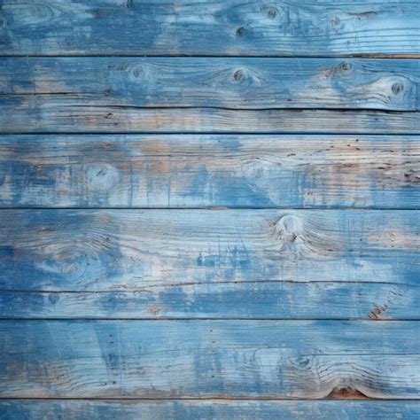 Pared De Tablero De Madera Azul Vintage Una Textura Grunge Atemporal