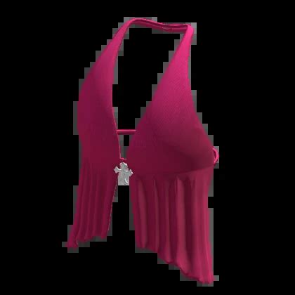 Y K Halter Top Hot Pink Roblox Item Rolimon S
