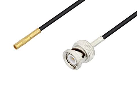 Mmcx Jack To Bnc Male Cable Using Rg174 Coax