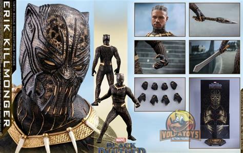 Action Figure ERIK KILLMONGER BLACK PHANTER HOT TOYS