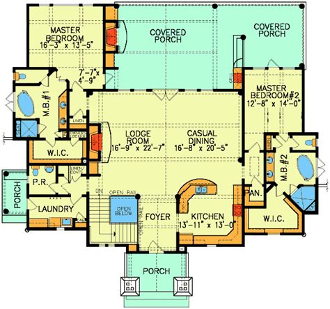 Story Floor Plans With Master Suites Sejatio