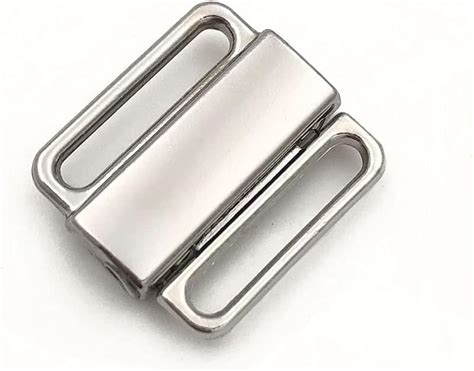 Amazon Vevesi Sets Mm Metal Bra Clasp Sewing Lingerie Front Closure Replacement Part