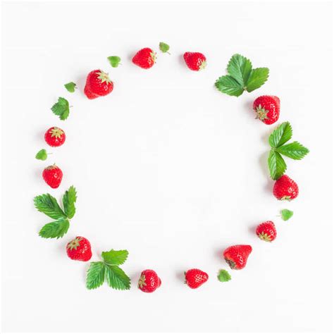 Strawberry Frame Stock Photos Pictures And Royalty Free Images Istock