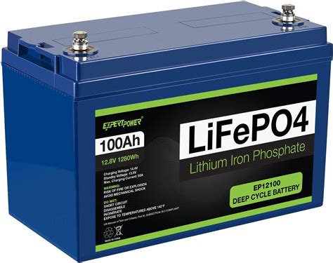 Batteries au lithium fer phosphate de 12,8 V