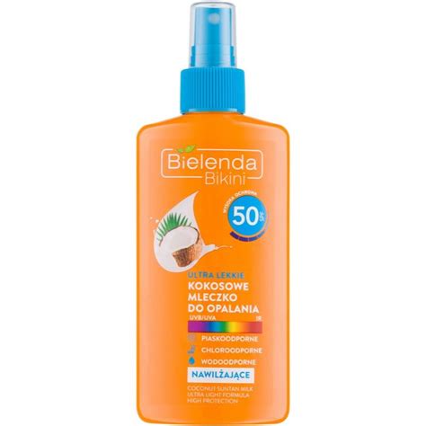 Bielenda Bikini Coconut Ochrann Opalovac Ml Ko Ve Spreji Spf Notino Cz
