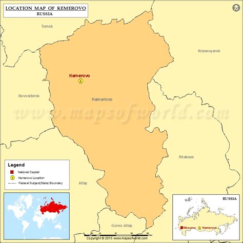 kemerovo location  kemerovo  russia map